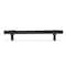 Richelieu 6 5/16 in (160 mm) Center-to-Center Matte Black Iron Contemporary Forged Iron Cabinet Pull Castelo BP33652160909 - alternate 2