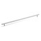 Richelieu 25-1/8 in. (638 mm) Center-to-Center Brushed Stainless Steel Contemporary Drawer Pull BP3487638170 - alternate 1