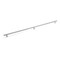 Richelieu 34-1/8 in. (867 mm) Center-to-Center Brushed Stainless Steel Contemporary Drawer Pull BP3487867170 - alternate 1