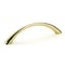 Richelieu 3 3/4 in (96 mm) Center-to-Center Brass Contemporary Cabinet Pull BP3511130 - alternate 1