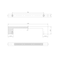 Richelieu 3 3/4 in (96 mm) Center-to-Center Chrome, Crystal Contemporary Cabinet Pull BP353509614001 - alternate 3
