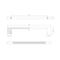 Richelieu 5 1/16 in (128 mm) Center-to-Center Chrome, Crystal Contemporary Cabinet Pull BP353512814001 - alternate 4