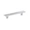 Richelieu 3 3/4 in (96 mm) Center-to-Center Chrome, Crystal Contemporary Drawer Pull BP373709614001 - alternate 1
