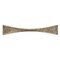 Richelieu 3-3/4 in. (96 mm) Center-to-Center Burnished Brass Traditional Drawer Pull BP391371BB - alternate 4