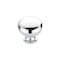 Richelieu 1 1/4 in (32 mm) Chrome Traditional Brass Cabinet Knob BP3923140 - alternate 1