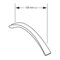 Richelieu 5-1/16 in. (128 mm) Center-to-Center Matte Chrome Contemporary Drawer Pull BP39995165 - alternate 3
