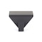 Richelieu 1 9/16-inch (40 mm) x 1 9/16-inch (40 mm) Matte Black Contemporary Cabinet Knob BP404016900 - alternate 2