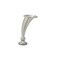 Richelieu Contemporary Furniture Leg, 4 1/2 in (114 mm), Nickel BP40730195 - alternate 1