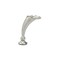 Richelieu Contemporary Furniture Leg, 4 1/2 in (114 mm), Nickel BP40730195 - alternate 2