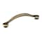 Richelieu 5-1/16 in. (128 mm) Center-to-Center Burnished Brass Traditional Drawer Pull BP410128BB - alternate 1
