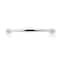 Richelieu 3-3/4 in. (96 mm) Center-to-Center Chrome Contemporary Drawer Pull BP41296140 - alternate 4