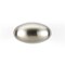 Richelieu 1 9/16 in. X 7/8 in. (40 mm x 22 mm) Brushed Nickel Traditional Metal Cabinet Knob BP444340195 - alternate 2