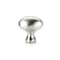 Richelieu 1 9/16 in. X 7/8 in. (40 mm x 22 mm) Brushed Nickel Traditional Metal Cabinet Knob BP444340195 - alternate 3