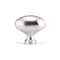Richelieu 1 31/32 in. X 1 3/32 in. (50 mm x 28 mm) Brushed Nickel Traditional Metal Cabinet Knob BP444350195 - alternate 3