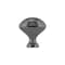 Richelieu 1 3/16 in. X 25/32 in. (30 mm x 20 mm) Black Nickel Traditional Metal Cabinet Knob BP444391 - alternate 4
