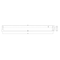 Richelieu 23-5/8 in. (600 mm) Center-to-Center Brushed Nickel Contemporary Drawer Pull BP446600195 - alternate 2