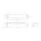 Richelieu 5-1/16 in. (128 mm) Center-to-Center Brushed Nickel Contemporary Drawer Pull BP458128195 - alternate 3