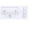 Richelieu 1-31/32 in. (50 mm) Center-to-Center Aluminum Contemporary Edge Pull BP46037010 - alternate 4