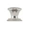 Richelieu 1 1/4 in. X 1 1/4 in. (32 mm x 32 mm) Brushed Nickel Traditional Metal Cabinet Knob BP46702195 - alternate 3