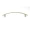 Richelieu 3-3/4 in. (96 mm) Center-to-Center Brushed Nickel Contemporary Drawer Pull BP491195 - alternate 4