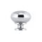 Richelieu 1 1/4 in (32 mm) Chrome Traditional Brass, Hollow Metal Cabinet Knob BP4923140 - alternate 6