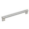 Richelieu 10-1/16 in. (256 mm) Center-to-Center Brushed Nickel Contemporary Drawer Pull BP500256195 - alternate 1
