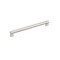 Richelieu 12-5/8 in. (320 mm) Center-to-Center Brushed Nickel Contemporary Drawer Pull BP500320195 - alternate 1