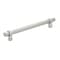 Richelieu 6-5/16 in. (160 mm) Center-to-Center Brushed Nickel Contemporary Drawer Pull BP5016160195 - alternate 1