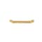 Richelieu 5 1/16 in (128 mm) Center-to-Center Aurum Brushed Gold Contemporary Cabinet Pull BP52003128158 - alternate 2