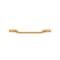 Richelieu 5 1/16 in (128 mm) Center-to-Center Aurum Brushed Gold Contemporary Cabinet Pull BP52010128158 - alternate 3