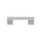 Richelieu Avellino Collection 3 3/4 in (96 mm) Center-to-Center Brushed Nickel Contemporary Cabinet Pull BP52796195 - alternate 4