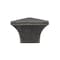 Richelieu 1 1/4 in. X 1 1/4 in. (32 mm x 32 mm) Pewter Traditional Metal Cabinet Knob BP53082142 - alternate 2