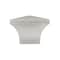 Richelieu 1 1/4 in. X 1 1/4 in. (32 mm x 32 mm) Matte Nickel Contemporary Metal Cabinet Knob BP53082184 - alternate 3