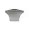 Richelieu 1 1/4 in. X 1 1/4 in. (32 mm x 32 mm) Brushed Nickel Contemporary Metal Cabinet Knob BP53082195 - alternate 3