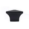 Richelieu 1 1/4 in. X 1 1/4 in. (32 mm x 32 mm) Matte Black Contemporary Metal Cabinet Knob BP53082900 - alternate 3