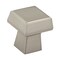 Richelieu 1 1/32 in (26 mm) x 1 1/32 in (26 mm) Brushed Nickel Contemporary Cabinet Knob BP5623030195 - alternate 1