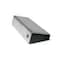 Richelieu 3-1/8 in. (80 mm) Center-to-Center Chrome Stainless Steel Contemporary Edge Pull BP57680140 - alternate 1