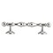 Richelieu 4 in. (102 mm) Center-to-Center Polished Nickel Traditional Drawer Pull BP60111180 - alternate 3