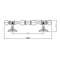 Richelieu 4 in. (102 mm) Center-to-Center Polished Nickel Traditional Drawer Pull BP60111180 - alternate 4