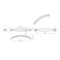 Richelieu 6-5/16 in. (160 mm) Center-to-Center Brushed Nickel Contemporary Drawer Pull BP608160195 - alternate 3