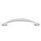 Richelieu 6-5/16 in. (160 mm) Center-to-Center Brushed Nickel Contemporary Drawer Pull BP608160195 - alternate 2