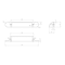 Richelieu 3 3/4 in (96 mm) Center-to-Center Brushed Nickel Contemporary Cabinet Pull BP61675296195 - alternate 2