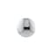 Richelieu 1/2 in (13 mm) Chrome Contemporary Cabinet Knob BP6192140 - alternate 3