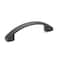 Richelieu 3-3/4 in. (96 mm) Center-to-Center Matte Black Contemporary Drawer Pull BP62196900 - alternate 1