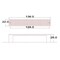 Richelieu 5 1/16 in (128 mm) Center-to-Center Brushed Nickel Contemporary Drawer Pull BP6227128195 - alternate 2