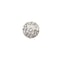 Richelieu 1 9/16 in (40 mm) Almond, Black, Chrome Eclectic Cabinet Knob BP6347401404090 - alternate 2