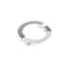 Richelieu 3 3/4 in (96 mm) Center-to-Center Chrome Contemporary Drawer Pull BP636796140 - alternate 4