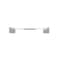 Richelieu 3 3/4 in (96 mm) Center-to-Center Brushed Nickel Contemporary Drawer Pull BP636796195 - alternate 5