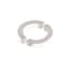 Richelieu 3 3/4 in (96 mm) Center-to-Center Brushed Nickel Contemporary Drawer Pull BP636796195 - alternate 4