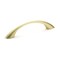 Richelieu 3-3/4 in. (96 mm) Center-to-Center Satin Brass Contemporary Drawer Pull BP65017160 - alternate 1